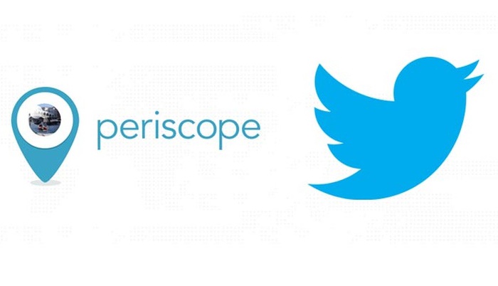Logotipos do Twitter e Periscope