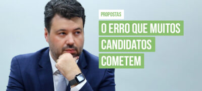 Marcelo Vitorino, propostas: o erro que muitos candidatos cometem